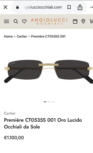 Occhiali cartier uomo - occhiali,