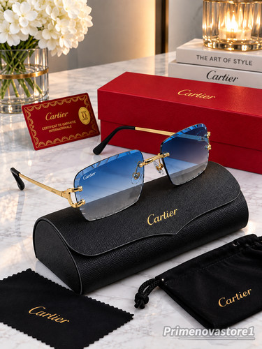 Occhiali cartier big taglio - cartier,