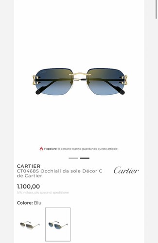 Occhiali cartier uomo - ,